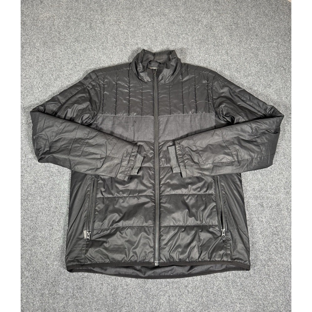 Icebreaker MerinoLoft Stratus X Jacket Mens Large Black Wool Down Insulated - Picture 1 of 14